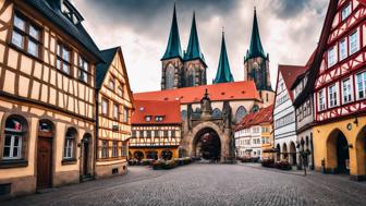 Erfurt Sehenswürdigkeiten Karte: Entdecken Sie die Höhepunkte der Stadt